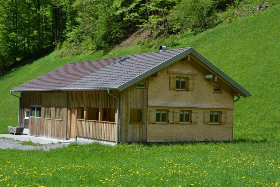 Ferienhaus Rimsgrund Villa Bezau Bagian luar foto